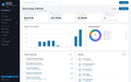 LedgerDesk — dashboard view